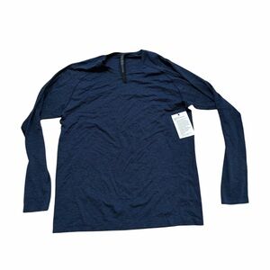 Lululemon men’s metal vent tech LS navy Xl nwt
